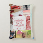 バレンタインの大きカスタムい枕 アクセントクッション (正面(垂直))