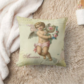 バレンタインの天使 クッション (ブランケット)