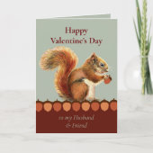 バレンタインの夫の友人はまだあなたのことを気に入っている カード (正面)