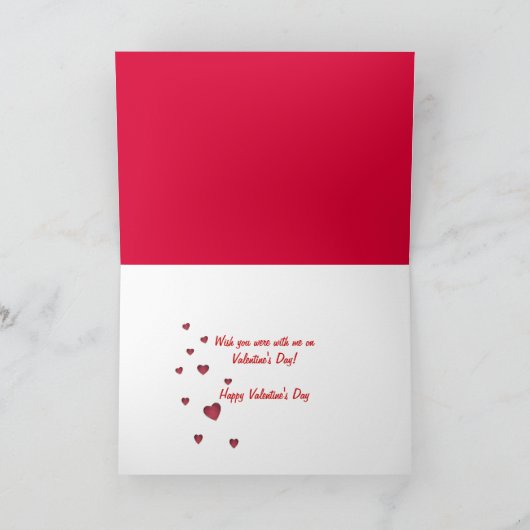 バレンタインの失敗メッセージ シーズンカード (内部)