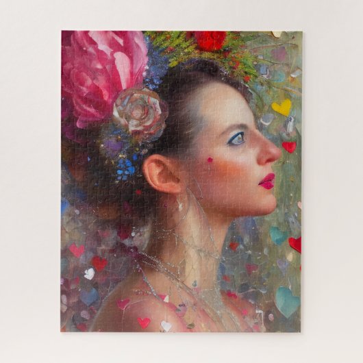 バレンタインの女神 ジグソーパズル (縦)