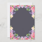 バレンタインの妊娠の発表ベビーが明らかにする シーズンカード (裏面)