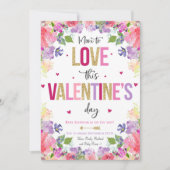 バレンタインの妊娠の発表ベビーが明らかにする シーズンカード (正面)