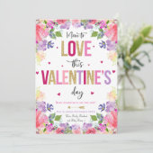 バレンタインの妊娠の発表ベビーが明らかにする シーズンカード (スタンド正面)