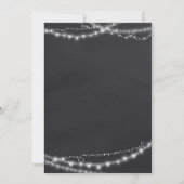 バレンタインの妊娠の発表ベビーが明らかにする 招待状 (裏面)