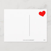 バレンタインの妖精 シーズンポストカード (裏面)