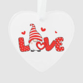 バレンタインの小人 オーナメント (裏面)
