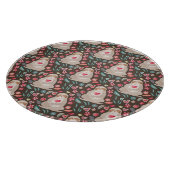 バレンタインの怠惰パターン カッティングボード (角)