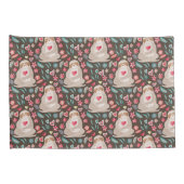 バレンタインの怠惰パターン 枕カバー (裏面-右)