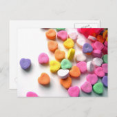 バレンタインの恋人キャンデー シーズンポストカード (正面/裏面)