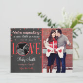 バレンタインの愛の妊娠超音波告知 シーズンカード (スタンド正面)