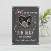 バレンタインの愛の妊娠超音波告知 シーズンカード (スタンド正面)