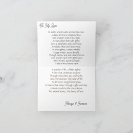 バレンタインの愛の歌の日舞 カード