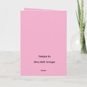 バレンタインの愛 カード (裏面)