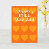 バレンタインの折り畳みグリーティングカード(Jo Images) カード (黄色い花)