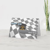 バレンタインの挨拶状の競争 シーズンカード (裏面)