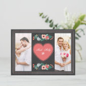 バレンタインの挨拶状 シーズンカード (スタンド正面)