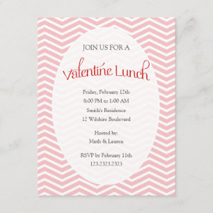 バレンタインの昼食 招待状