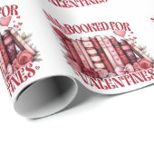 バレンタインの本好きの人のために予約 ラッピングペーパー (ロールコーナー)