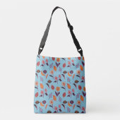 バレンタインの模様 クロスボディバッグ (裏面)