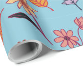 バレンタインの模様 ラッピングペーパー (ロールコーナー)