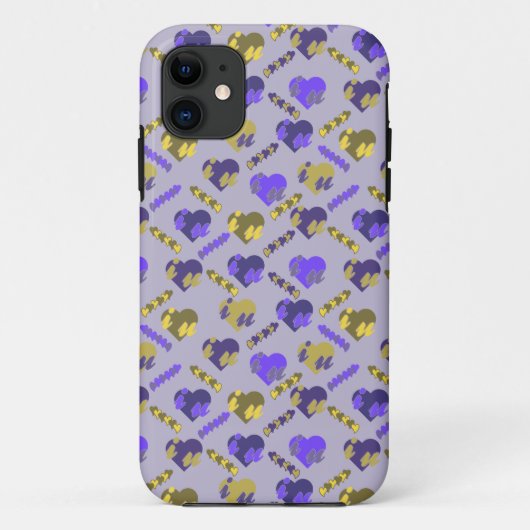 バレンタインの模様 Case-Mate iPhoneケース (裏面)