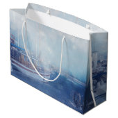 バレンタインの水航海の色「愛」 ラージペーパーバッグ (裏面アングル)