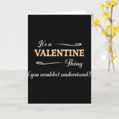 バレンタインの特別なやつ、あなたにはわからないんだよ _ 名 カード (黄色い花)