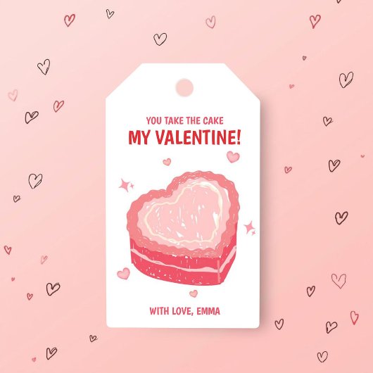 バレンタインの特別な贈り物に最適なタグ ギフトタグ