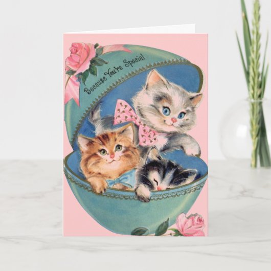 バレンタインの特別挨拶状 シーズンカード (正面)