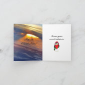 バレンタインの秘密の崇拝者カード シーズンカード (内部)