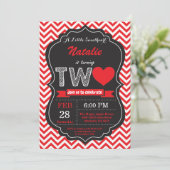 バレンタインの第2第2誕生日の小さい恋人 招待状 (スタンド正面)