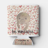 バレンタインの管理 缶クーラー (裏面)