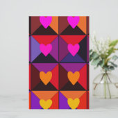 バレンタインの箱 便箋 (スタンド正面)