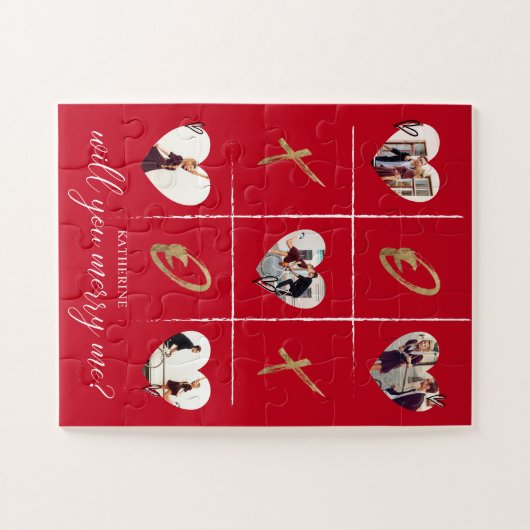 バレンタインの結婚の申し出を聞メリーかせてくれ ジグソーパズル (横)