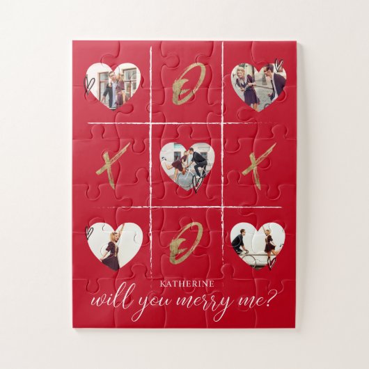 バレンタインの結婚の申し出を聞メリーかせてくれ ジグソーパズル (縦)