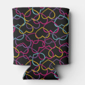 バレンタインの色のハート 缶クーラー (裏面)