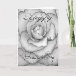 バレンタインの花は白と黒 シーズンカード