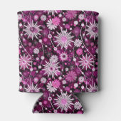 バレンタインの花柄 缶クーラー (裏面)