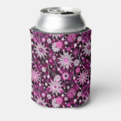 バレンタインの花柄 缶クーラー (缶裏面)