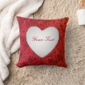 バレンタインの花 クッション (ブランケット)