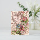 バレンタインの花 シーズンポストカード (スタンド正面)