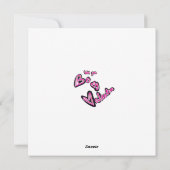 バレンタインの落書き シーズンカード (裏面)