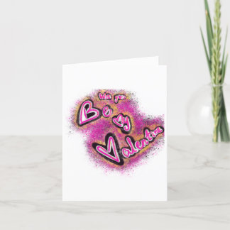 バレンタインの落書き シーズンカード