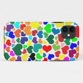 バレンタインの虹ハート Case-Mate iPhoneケース (裏面(横))