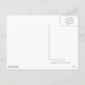 バレンタインの装飾刈り込み法 シーズンポストカード (裏面)