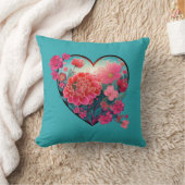 バレンタインの装飾 クッション (ブランケット)