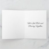 バレンタインの言葉では、エスプレッソで表現できないほど愛している カード (内部)