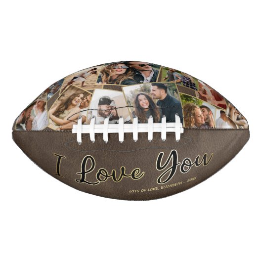 バレンタインの記念に アメリカンフットボール (正面)