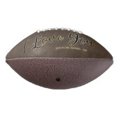 バレンタインの記念に アメリカンフットボール (回転270)